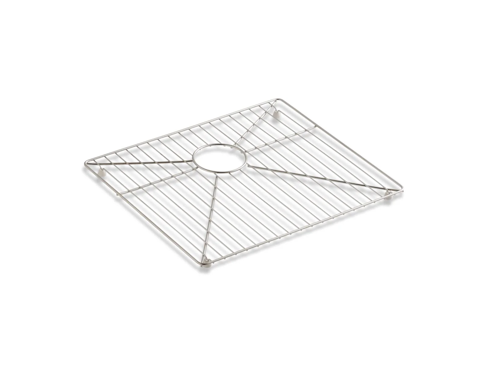 KOHLER K-6476 Strive|Vault Stainless steel sink rack, 19-3/16" x 16-11/16" for 36" offset apron-front sink