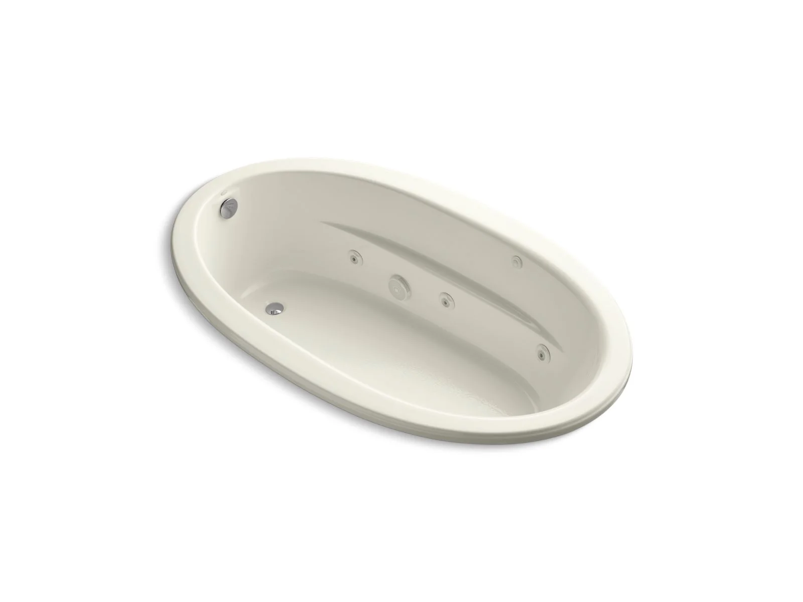 KOHLER K-1164 Sunward 72" x 42" drop-in whirlpool bath - Image 2