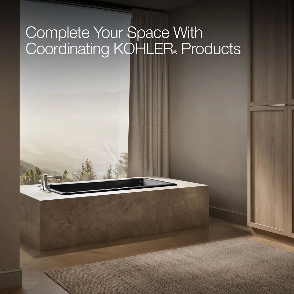 KOHLER K-850 Tea-for-Two 60" x 32" drop-in bath - Image 19