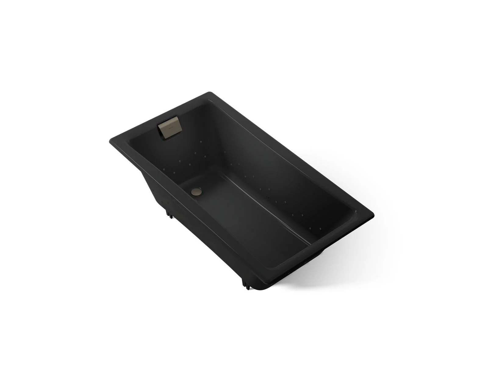 KOHLER K-852-GHBN Tea-for-Two 60" x 32" drop-in Heated BubbleMassage air bath - Image 10