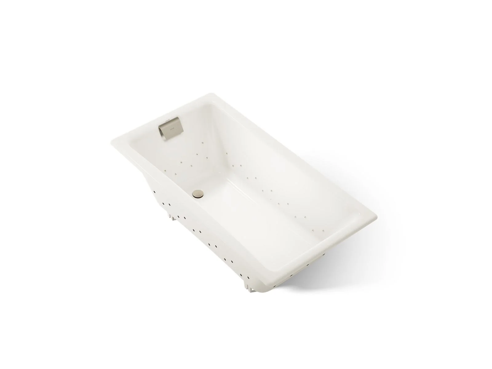 KOHLER K-852-GHBN Tea-for-Two 60" x 32" drop-in Heated BubbleMassage air bath - Image 15