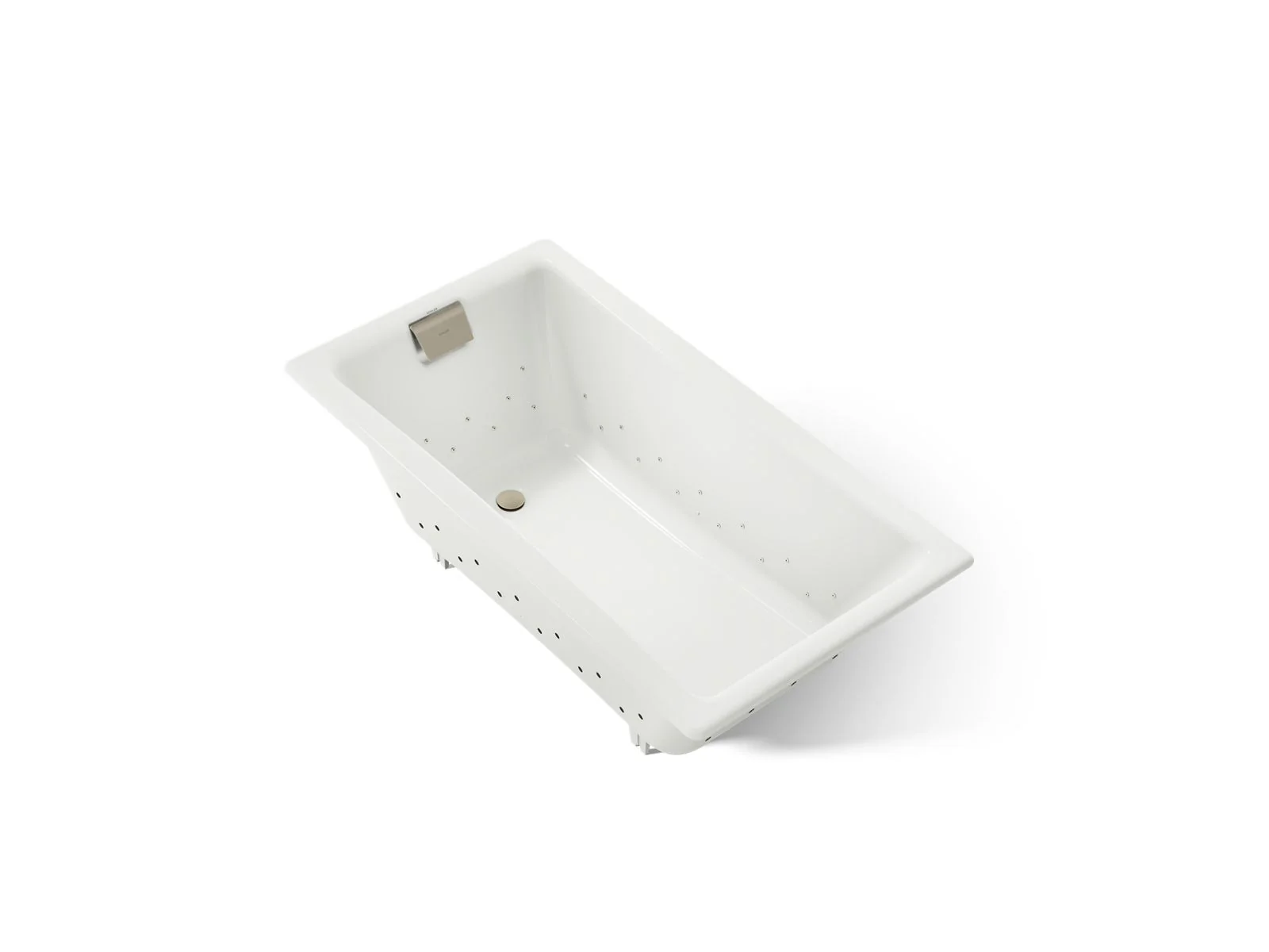 KOHLER K-852-GHBN Tea-for-Two 60" x 32" drop-in Heated BubbleMassage air bath - Image 20