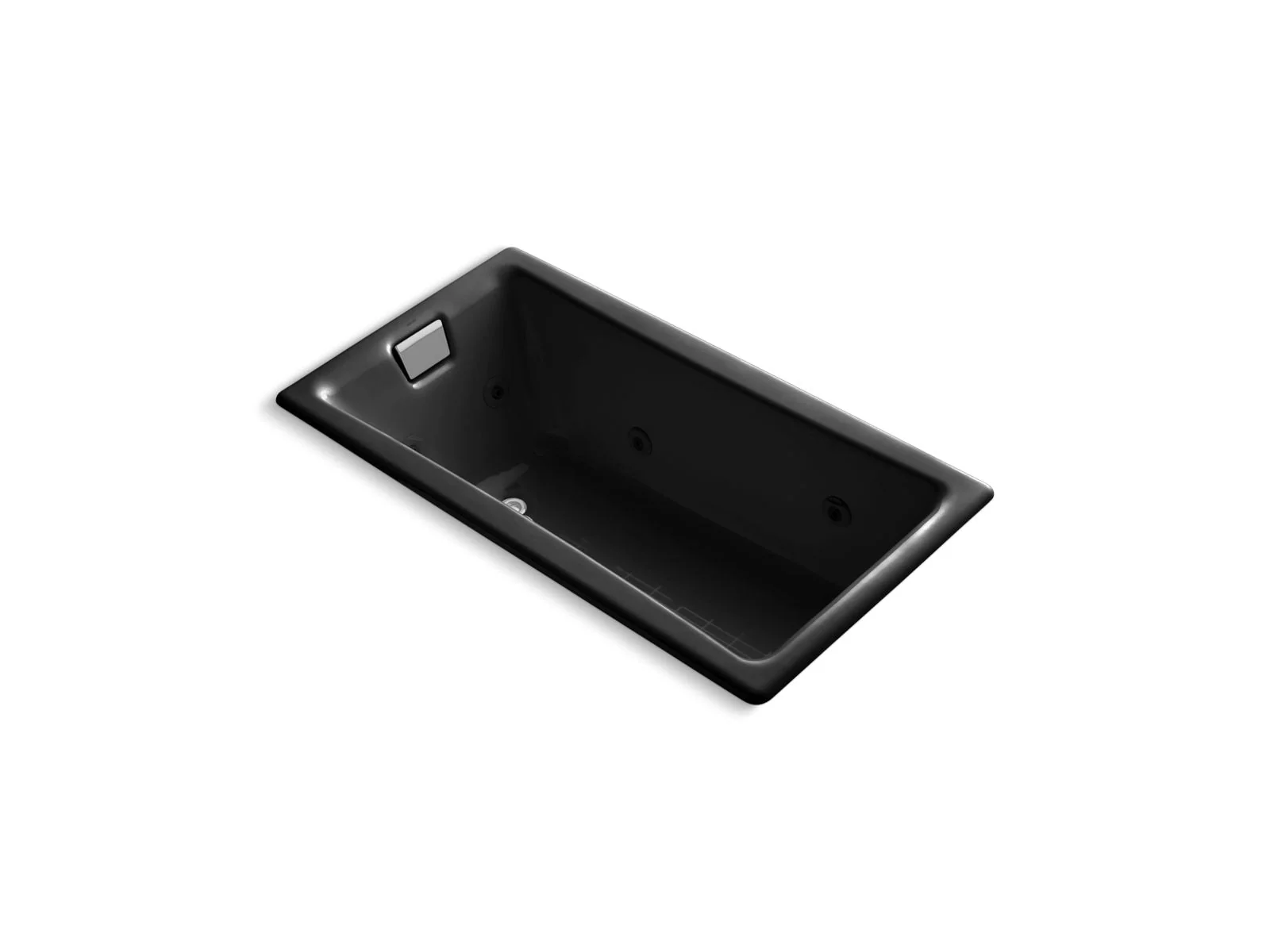 KOHLER K-852-JH Tea-for-Two 60" x 32" drop-in/undermount whirlpool bath - Image 2