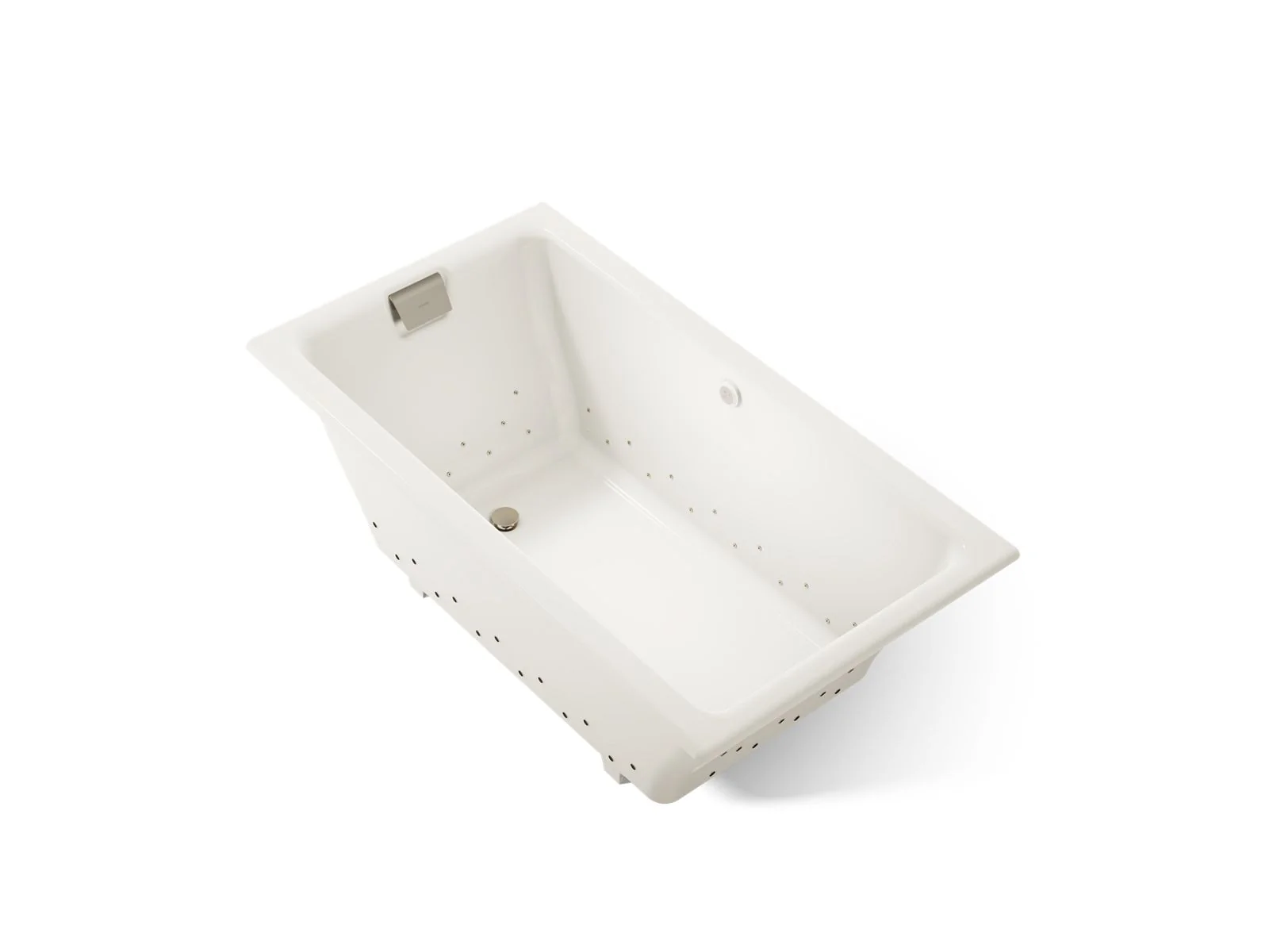 KOHLER K-856-GHBN Tea-for-Two 66" x 36" drop-in Heated BubbleMassage air bath - Image 14