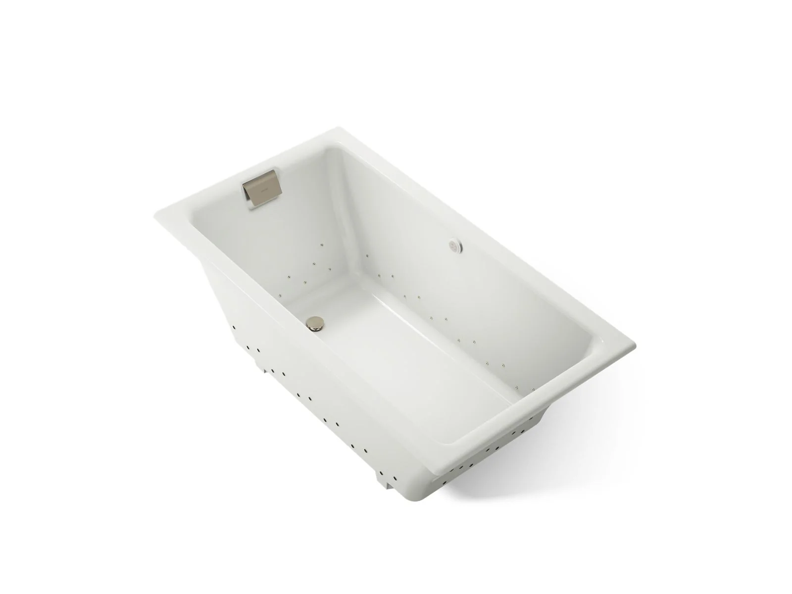 KOHLER K-856-GHBN Tea-for-Two 66" x 36" drop-in Heated BubbleMassage air bath - Image 19