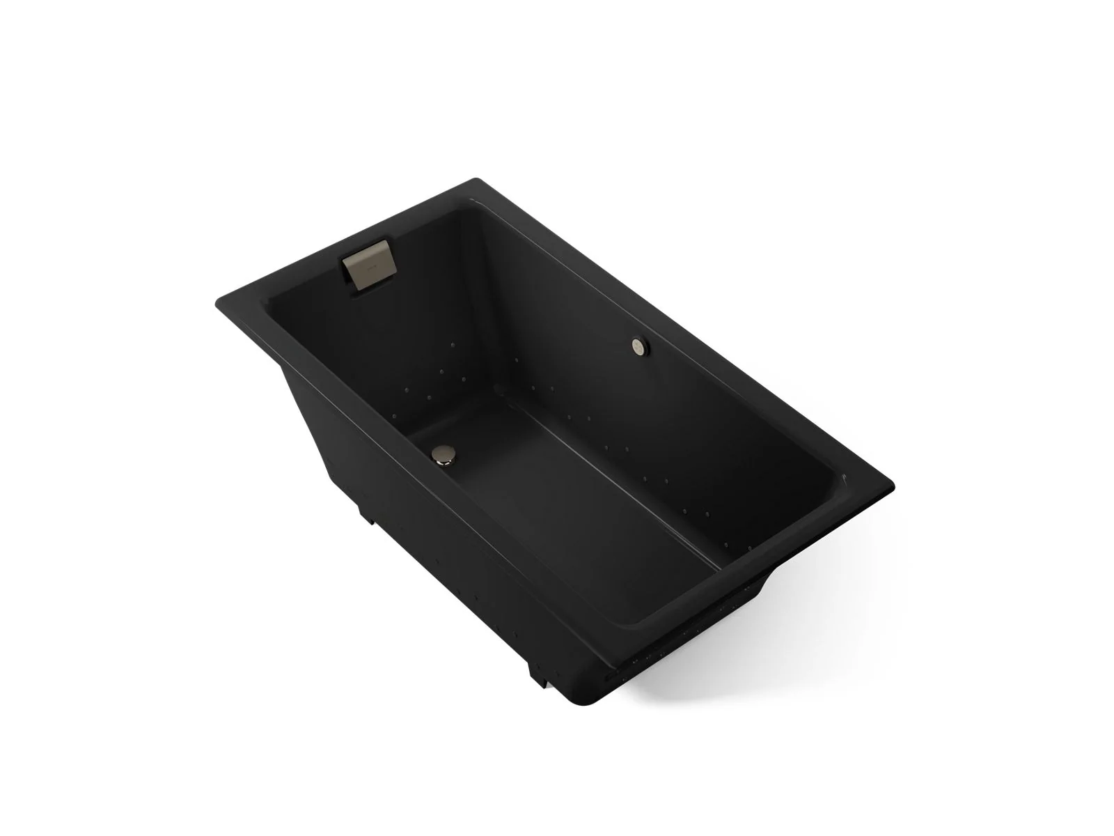KOHLER K-856-GHBN Tea-for-Two 66" x 36" drop-in Heated BubbleMassage air bath - Image 9