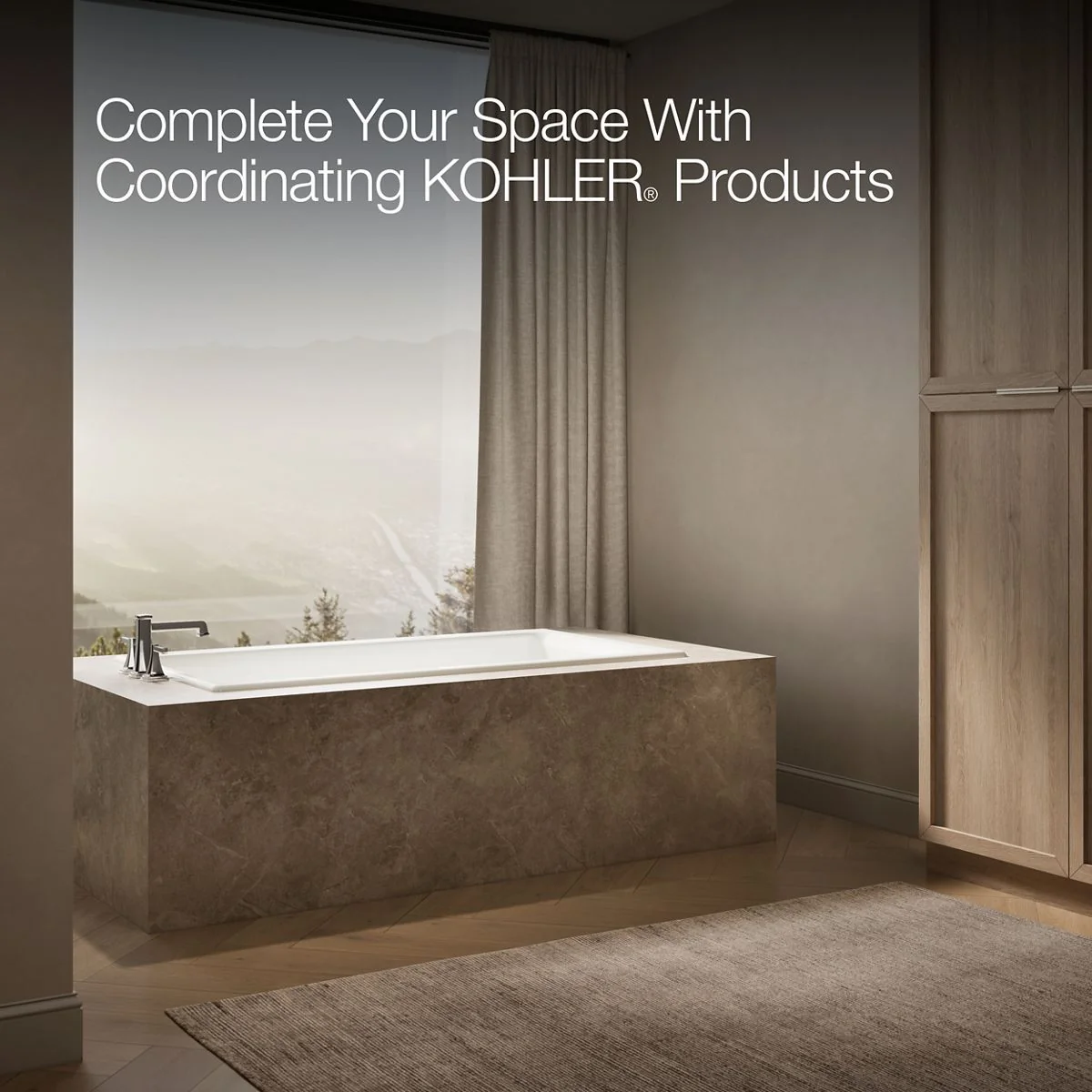 KOHLER K-855 Tea-for-Two 66" x 36" drop-in/undermount bath - Image 24