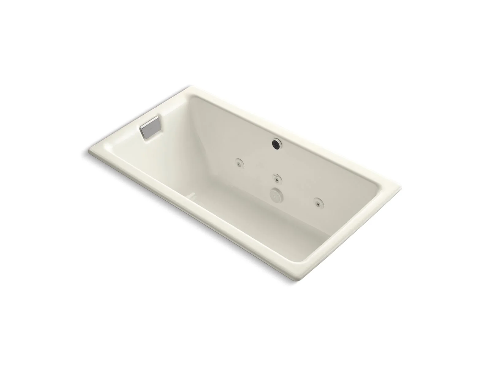 KOHLER K-856-JHE Tea-for-Two 66" x 36" drop-in/undermount whirlpool bath - Image 3
