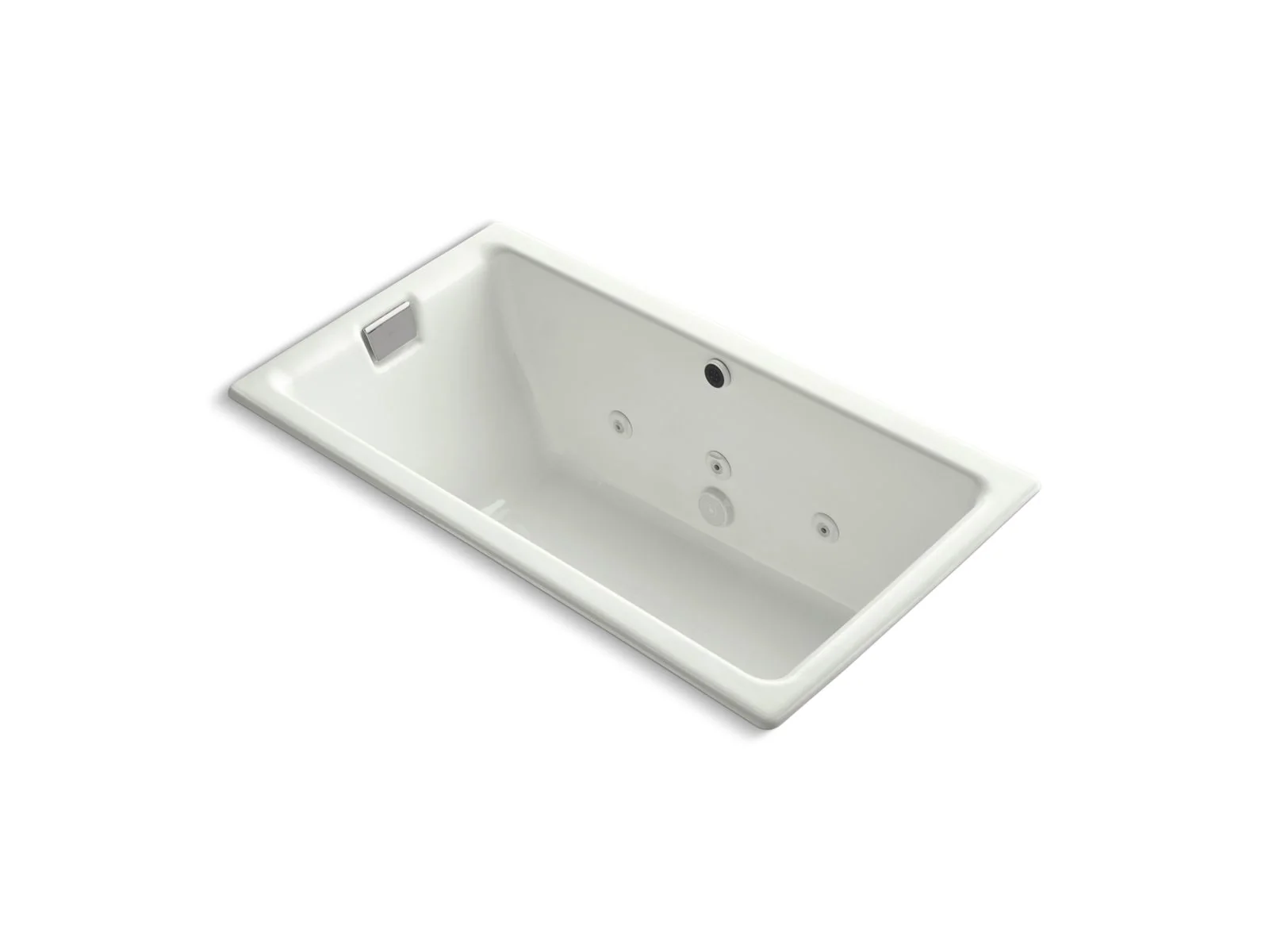 KOHLER K-856-JHE Tea-for-Two 66" x 36" drop-in/undermount whirlpool bath - Image 4