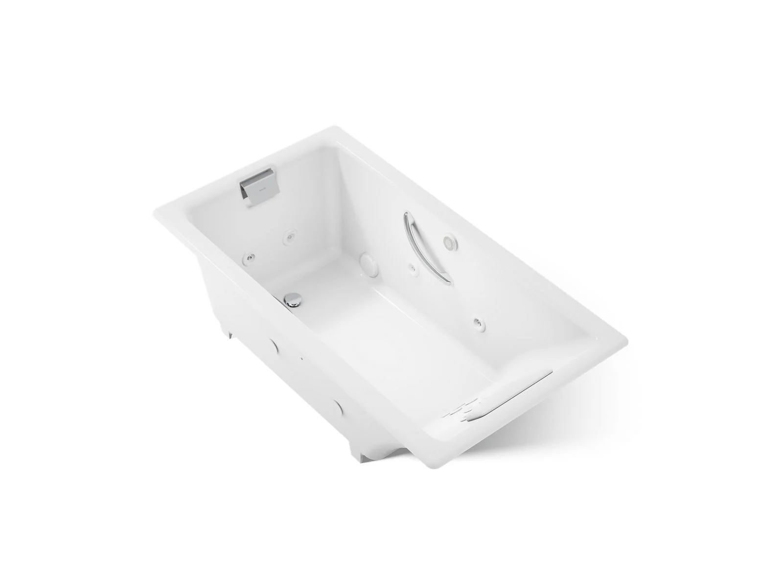 KOHLER K-856-M Tea-for-Two 66" x 36" drop-in whirlpool bath - Image 12