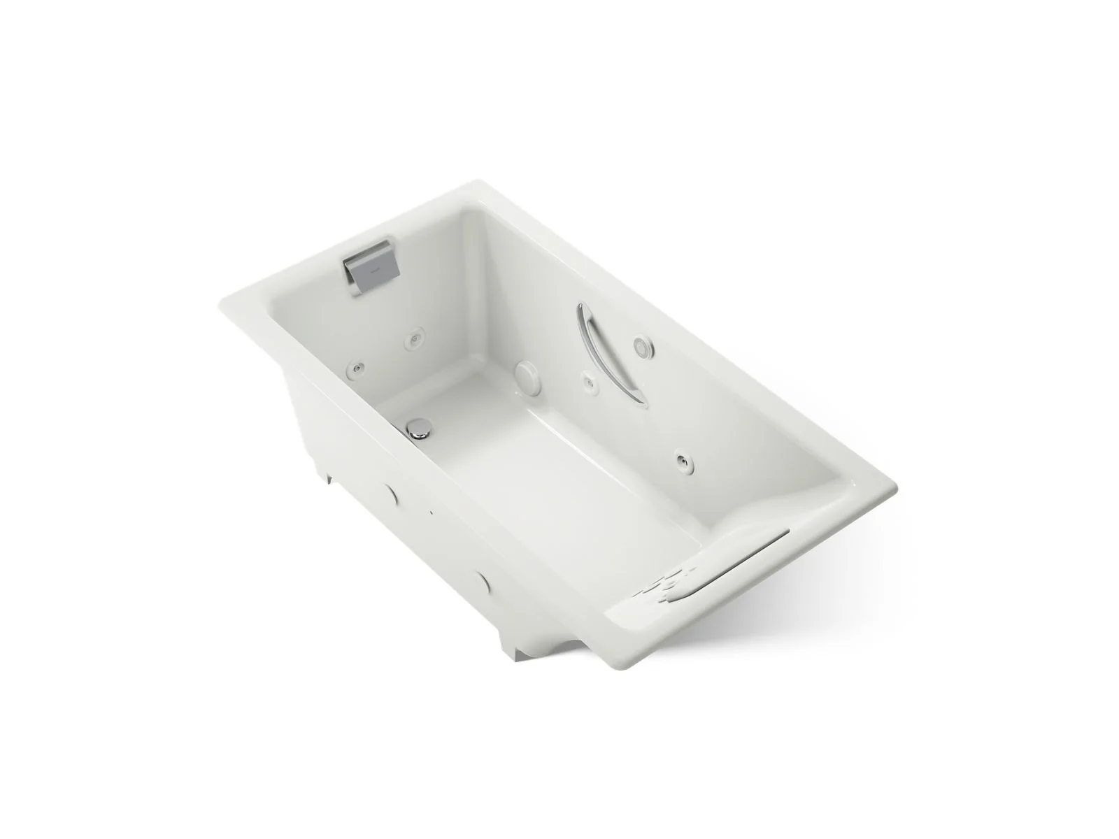 KOHLER K-856-M Tea-for-Two 66" x 36" drop-in whirlpool bath - Image 17