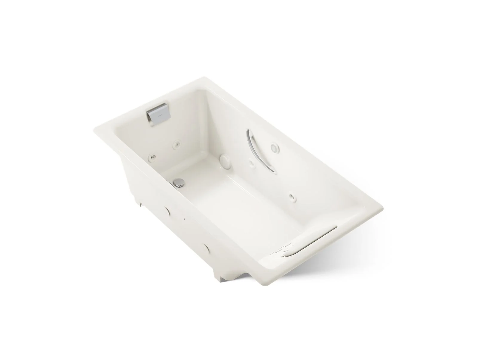 KOHLER K-856-M Tea-for-Two 66" x 36" drop-in whirlpool bath - Image 22