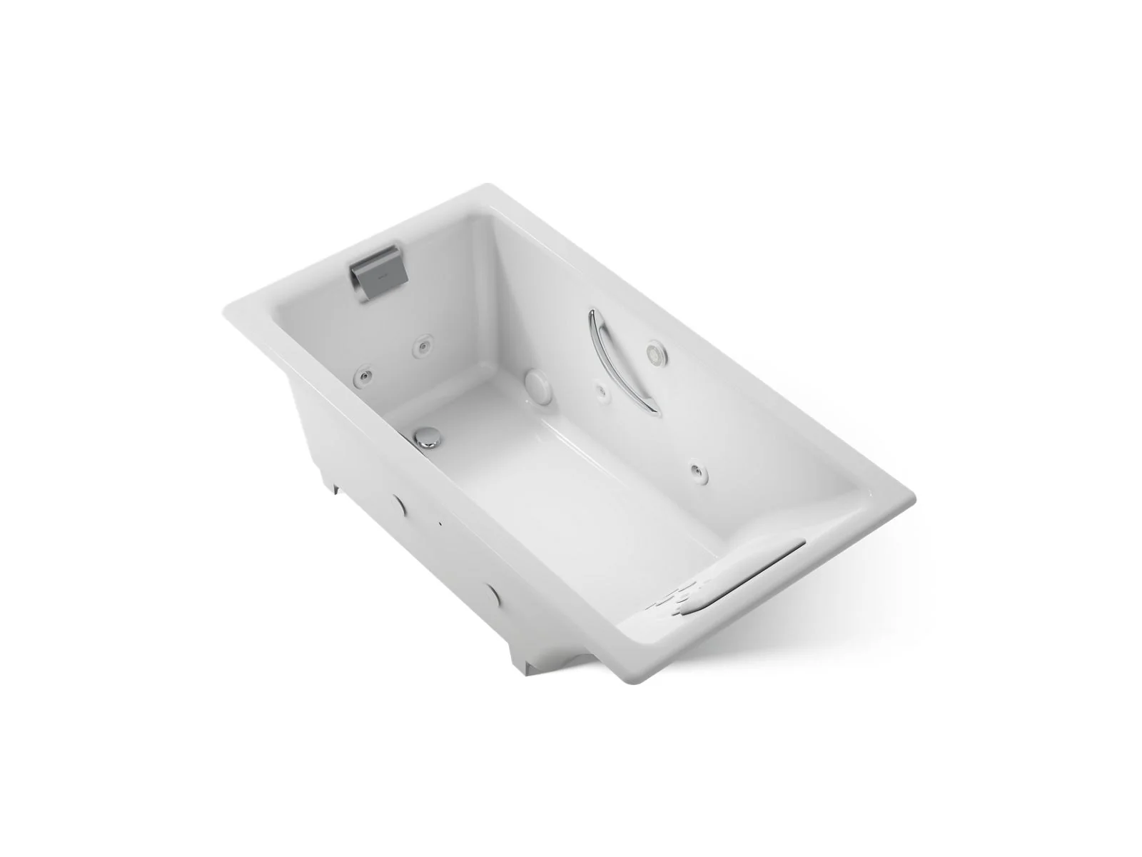 KOHLER K-856-M Tea-for-Two 66" x 36" drop-in whirlpool bath - Image 27