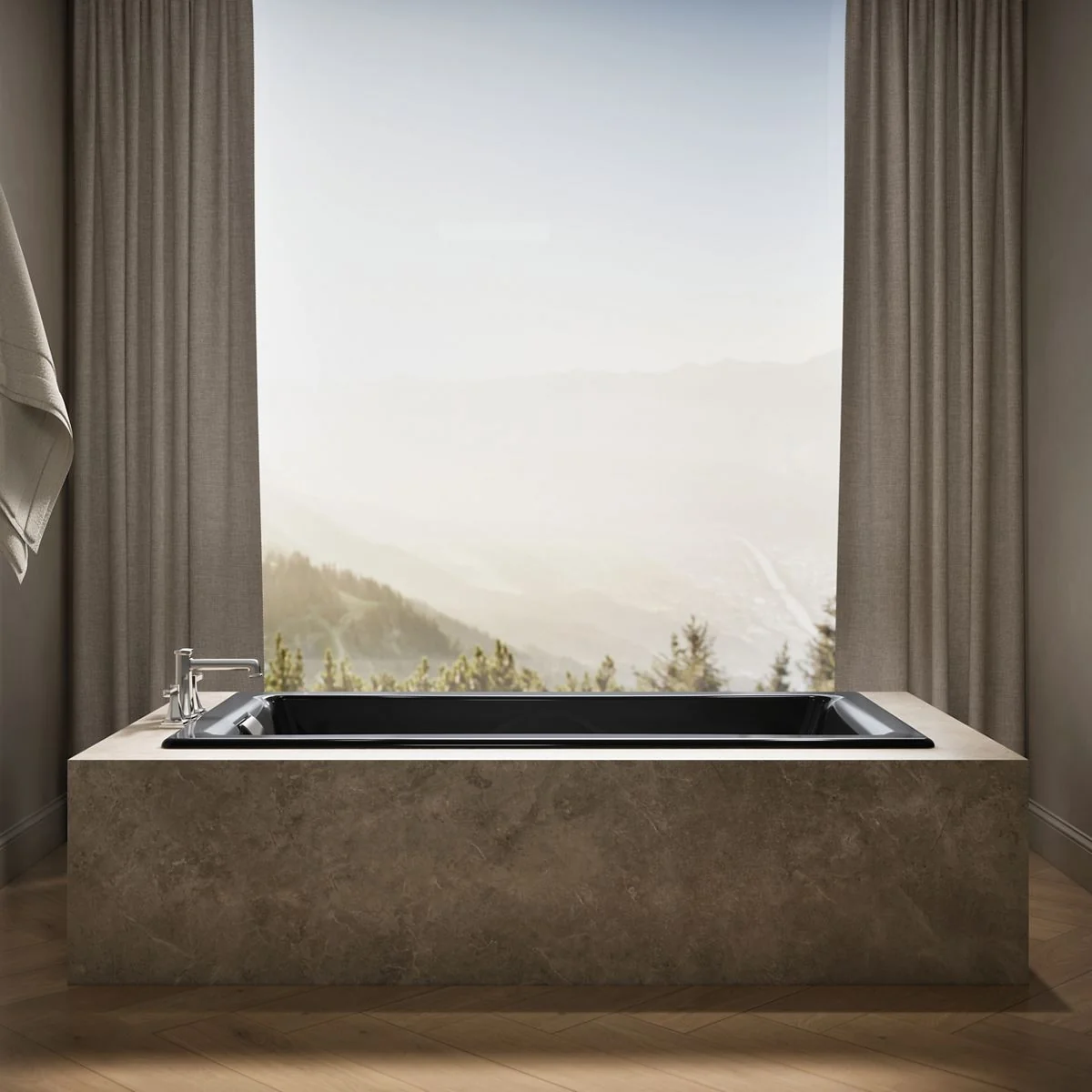 KOHLER K-863 Tea-for-Two 71-3/4" x 36" drop-in bath - Image 20