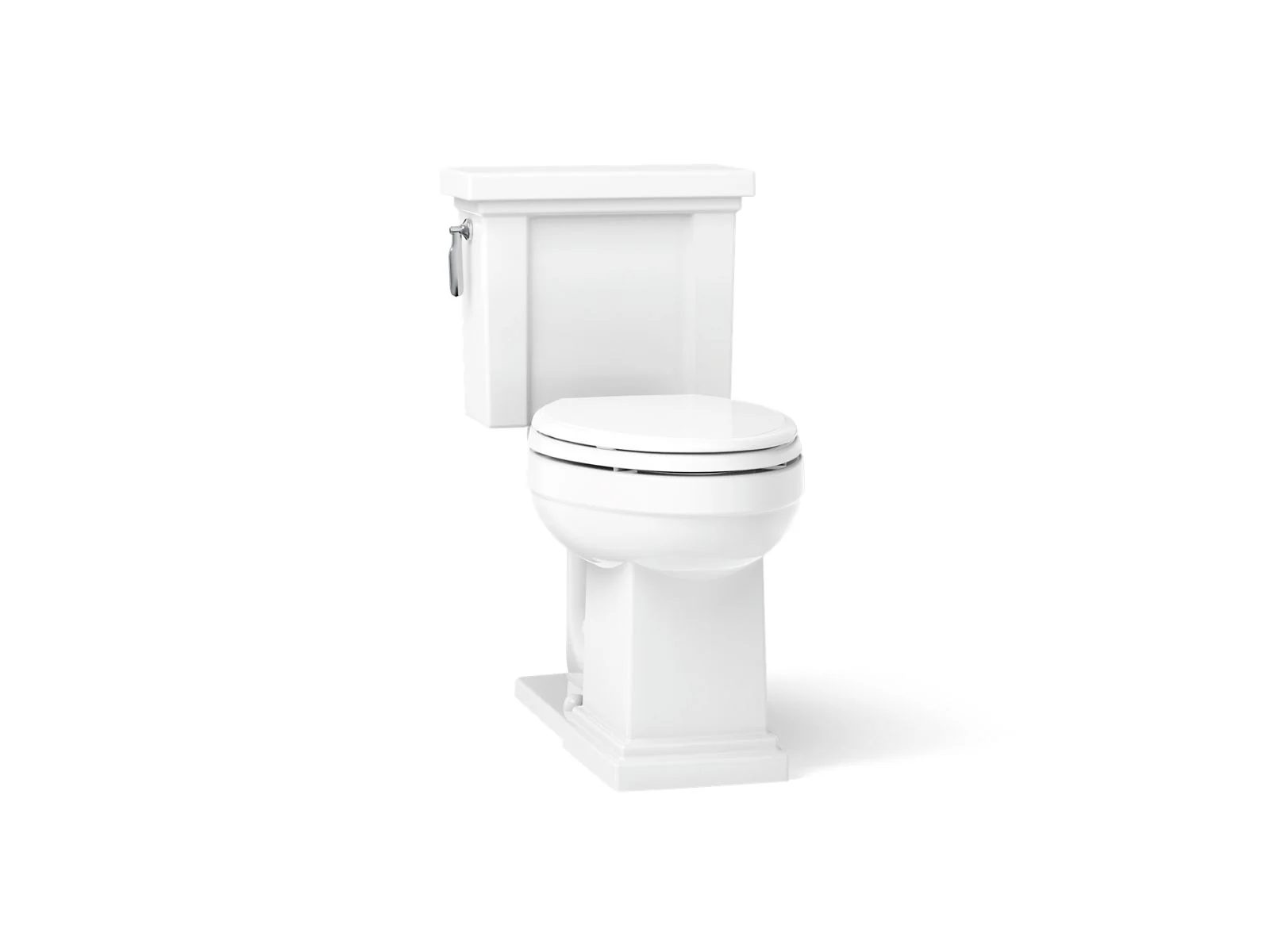 KOHLER K-3950 Tresham Two-piece elongated toilet, 1.28 gpf