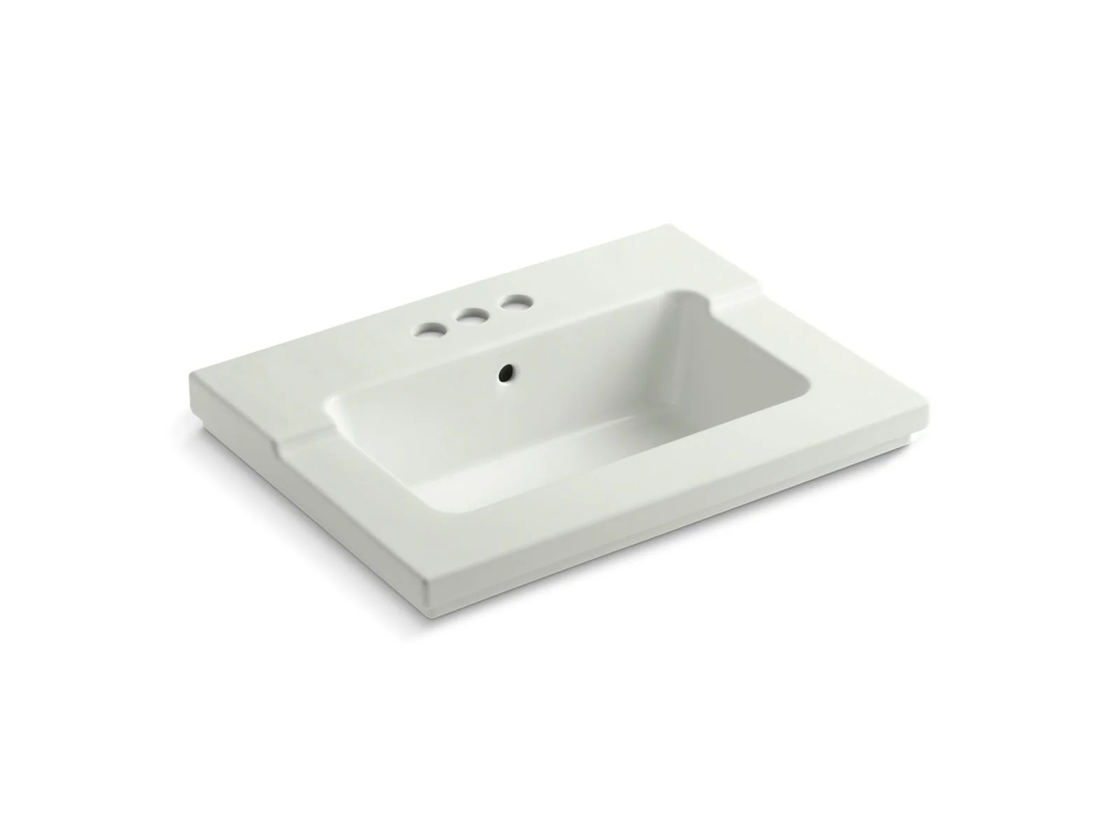 KOHLER K-2979-4 Tresham vanity-top bathroom sink with 4" centerset faucet holes - Image 4