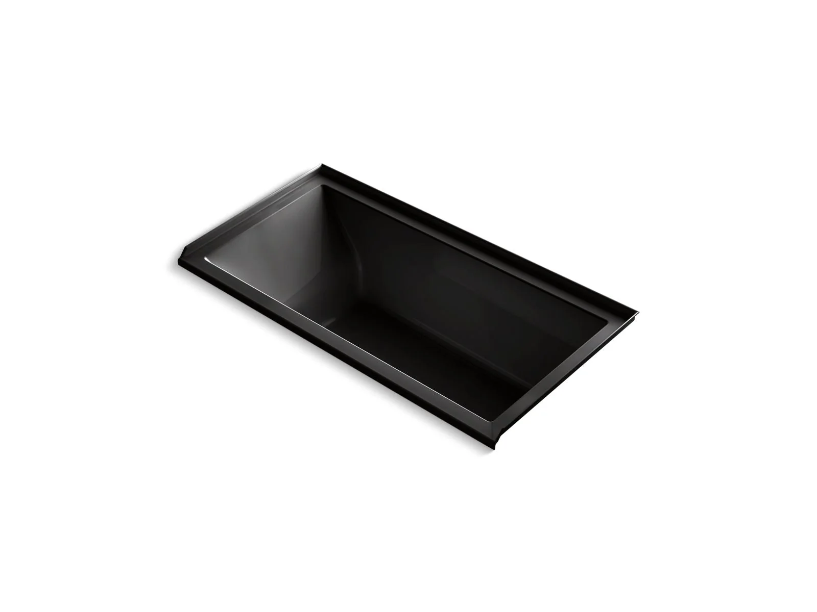 KOHLER K-1121-RW Underscore 60" x 30" alcove bath with Bask heated surface, right drain - Image 3