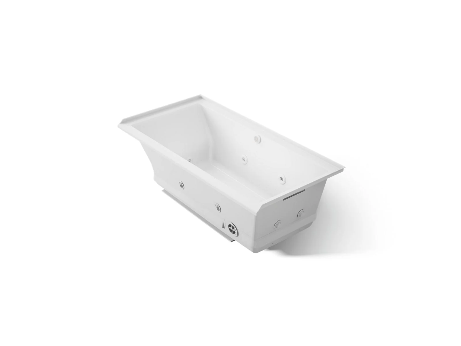 KOHLER K-1167-XHGHR Underscore 60" x 30" alcove Heated BubbleMassage air bath with whirlpool, right drain - Image 7