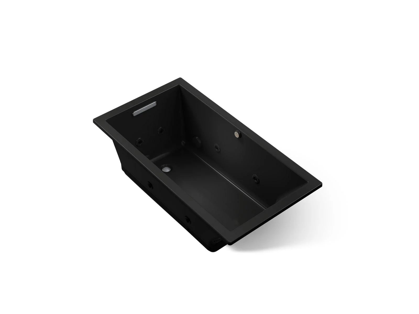 KOHLER K-1168-XHGH Underscore 60" x 32" drop-in Heated BubbleMassage air bath with whirlpool - Image 12