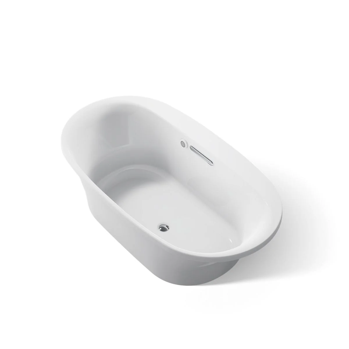 KOHLER K-5715-W1 Underscore 65-1/2" x 35-3/4" drop-in bath with Bask heated surface - Image 11