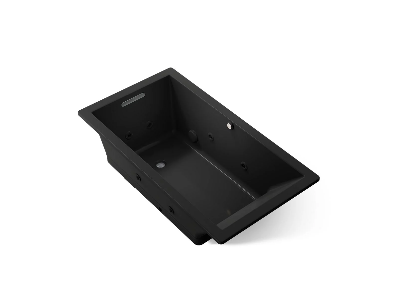 KOHLER K-1173-XHGH Underscore 66" x 36" drop-in Heated BubbleMassage air bath with whirlpool - Image 12