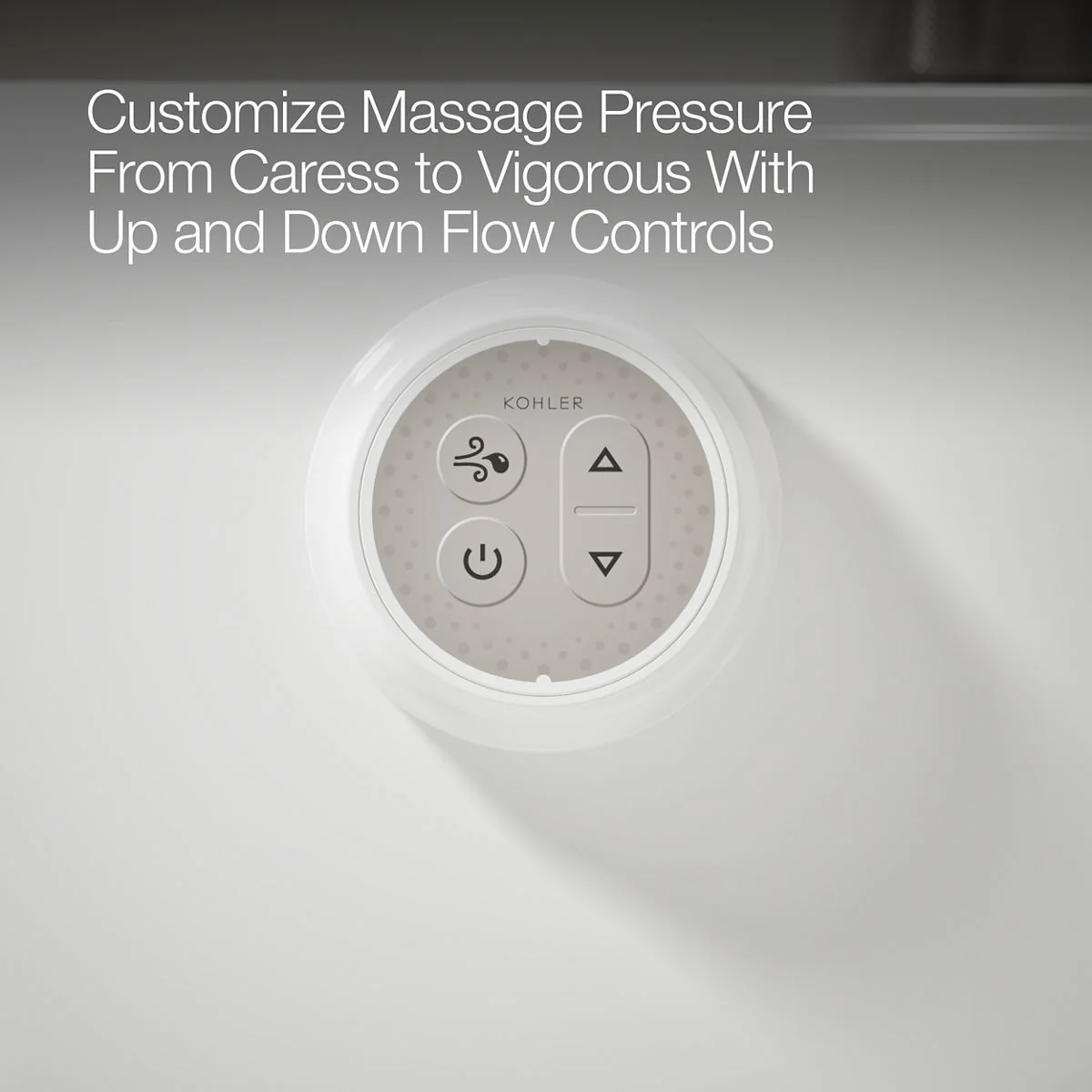 KOHLER K-5718-GHW Underscore 71-1/2" x 41-1/2" drop-in Heated BubbleMassage air bath with Bask heated surface - Image 11