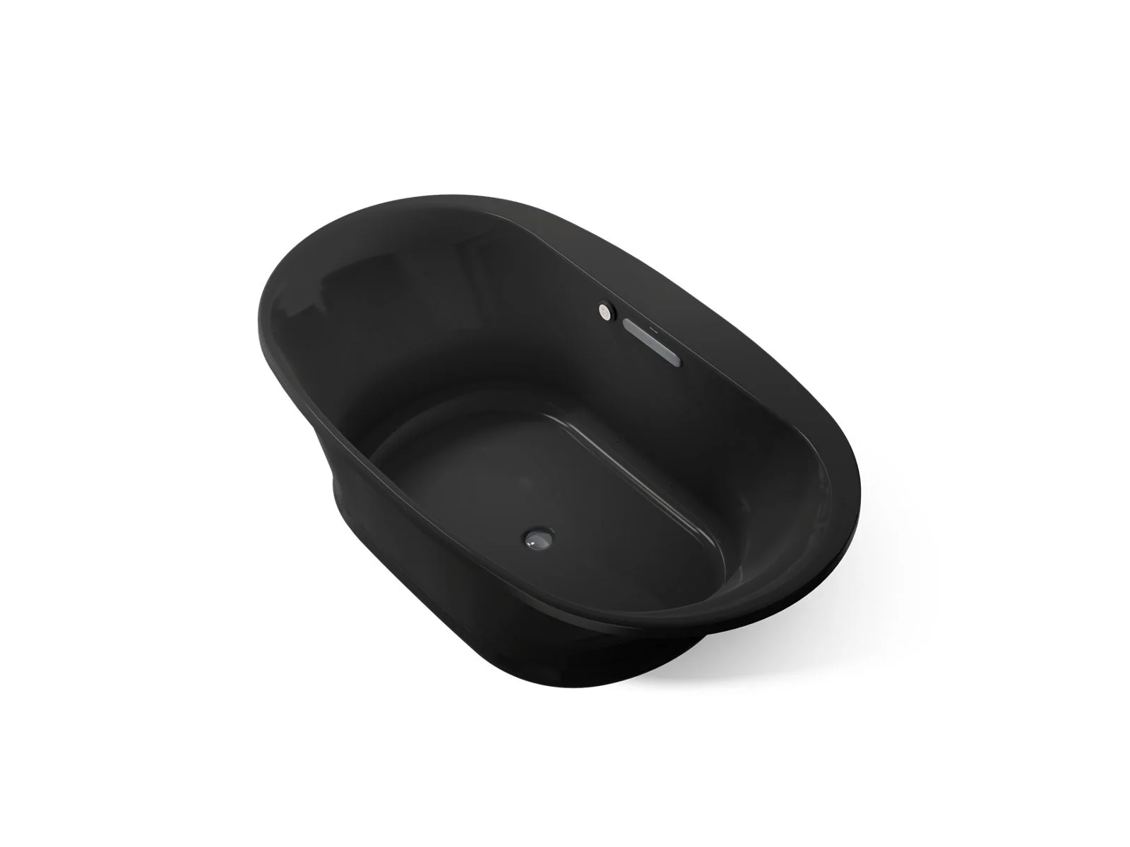 KOHLER K-5718-GHW Underscore 71-1/2" x 41-1/2" drop-in Heated BubbleMassage air bath with Bask heated surface - Image 12