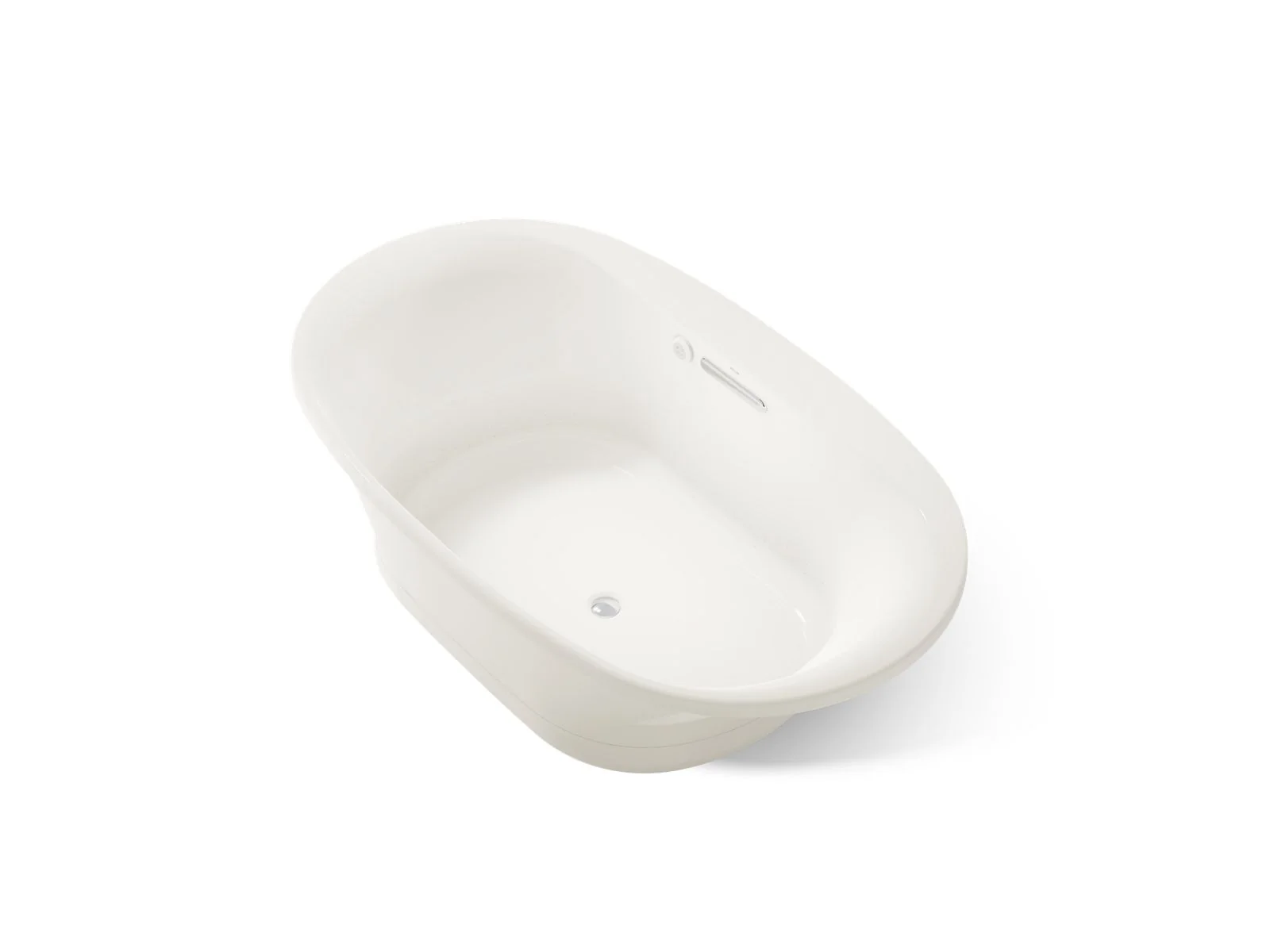 KOHLER K-5718-GHW Underscore 71-1/2" x 41-1/2" drop-in Heated BubbleMassage air bath with Bask heated surface - Image 22