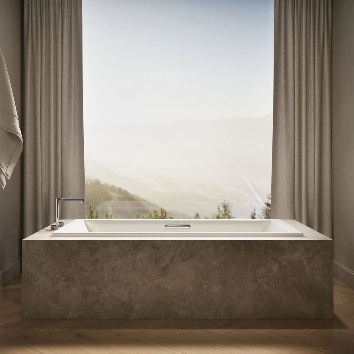 KOHLER K-1834 Underscore 72" x 36" drop-in bath - Image 9
