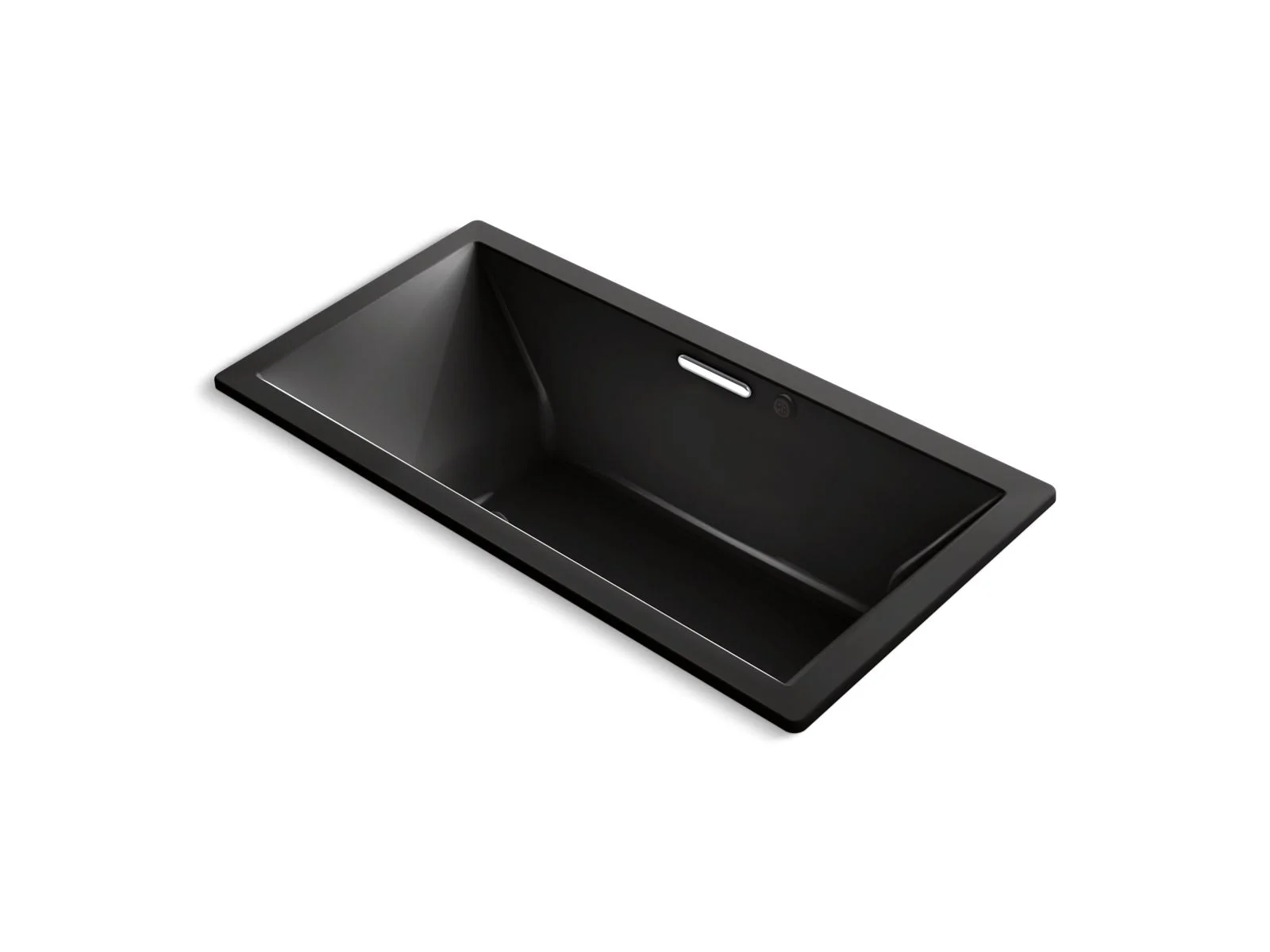 KOHLER K-1835-GHW Underscore 72" x 36" drop-in Heated BubbleMassage air bath with Bask heated surface - Image 3