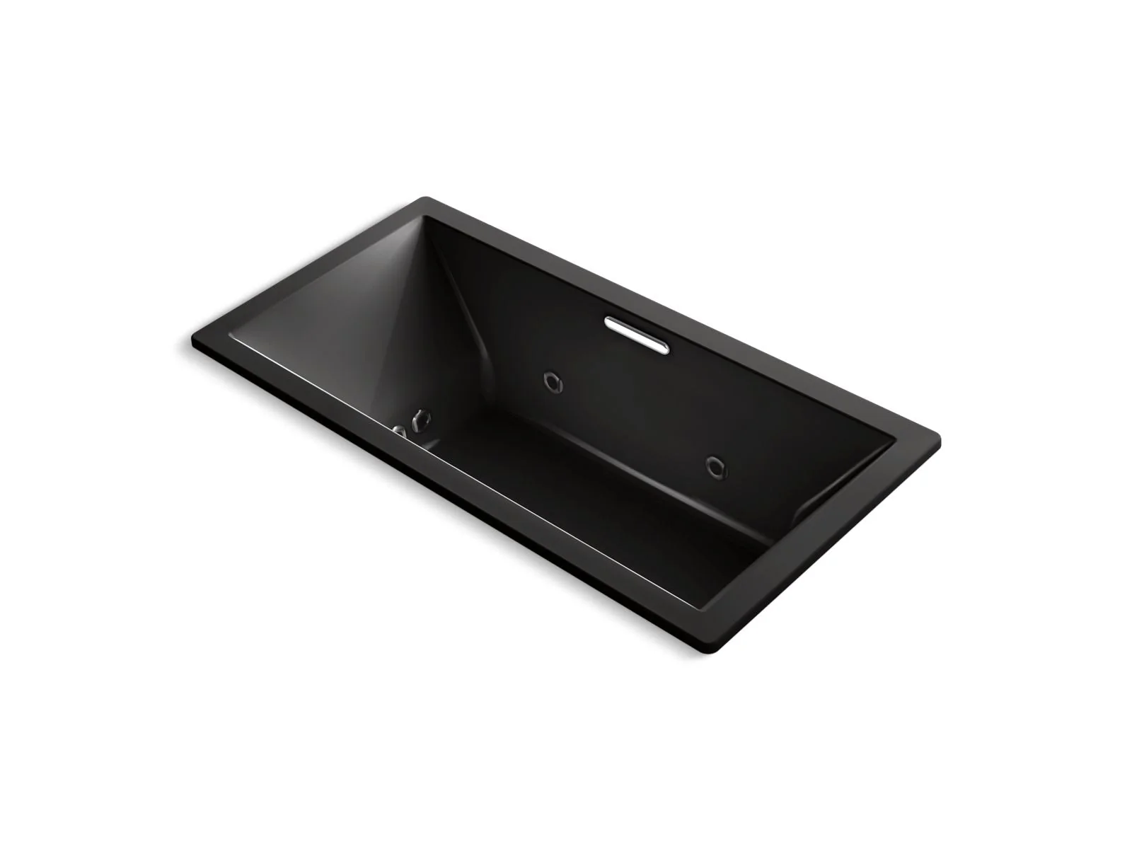 KOHLER K-1835-XHGH Underscore 72" x 36" drop-in Heated BubbleMassage air bath with whirlpool - Image 3