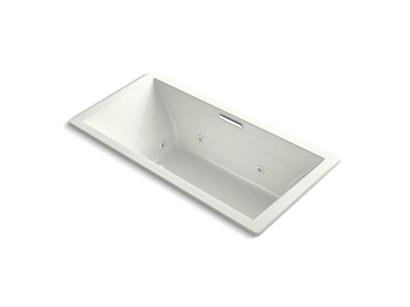 KOHLER K-1835-JH Underscore 72" x 36" drop-in heated whirlpool bath - Image 5