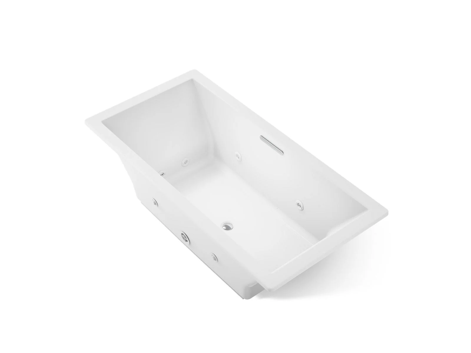 KOHLER K-1835-JH Underscore 72" x 36" drop-in heated whirlpool bath - Image 6