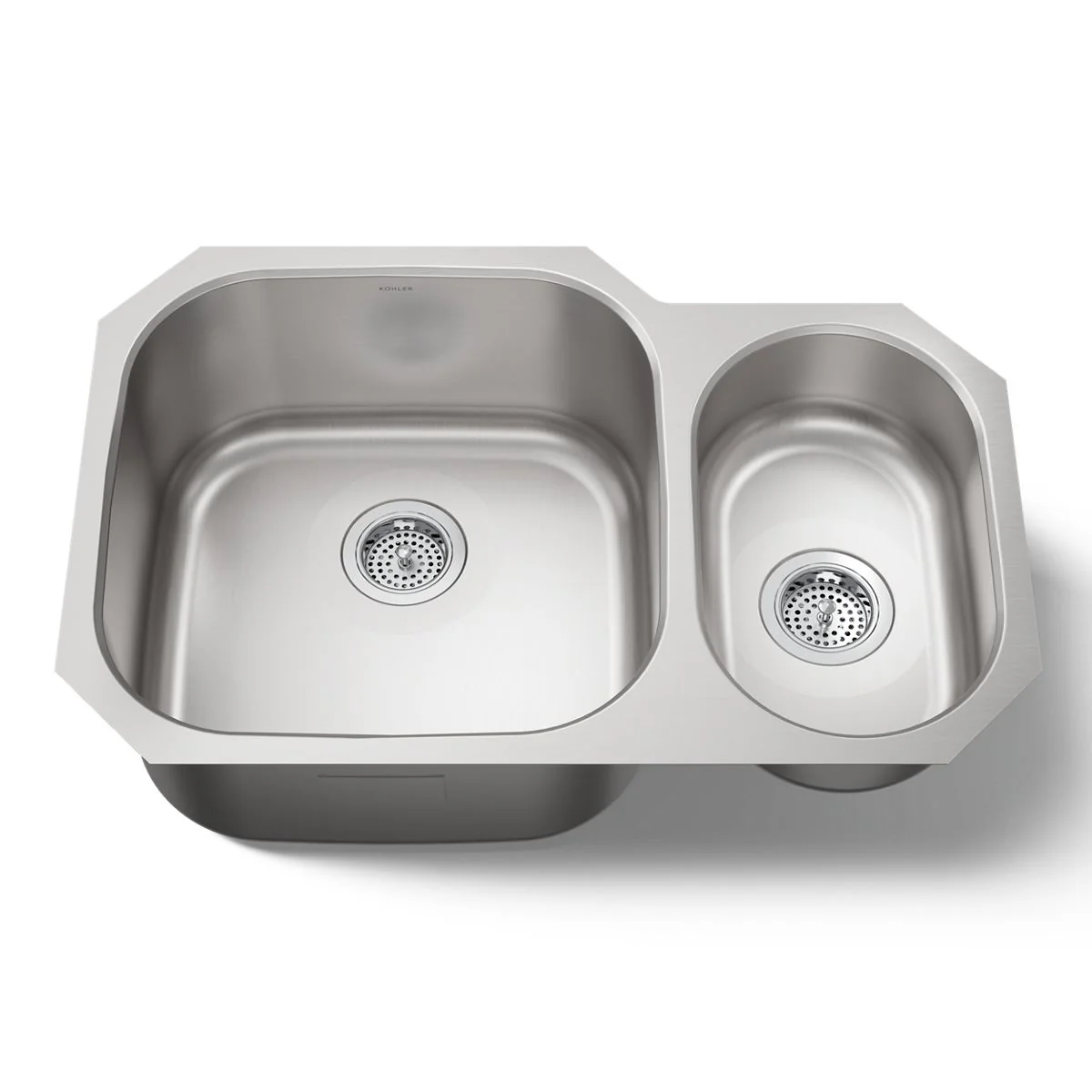 KOHLER K-3355 Undertone 30-3/4" undermount double-bowl kitchen sink - Image 4