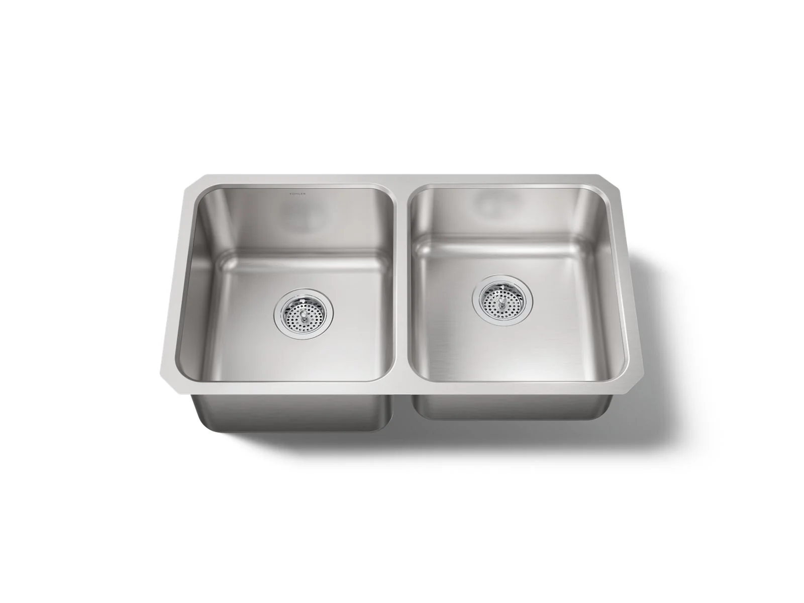 KOHLER K-3351 Undertone 31-1/2" undermount double-bowl kitchen sink - Image 2