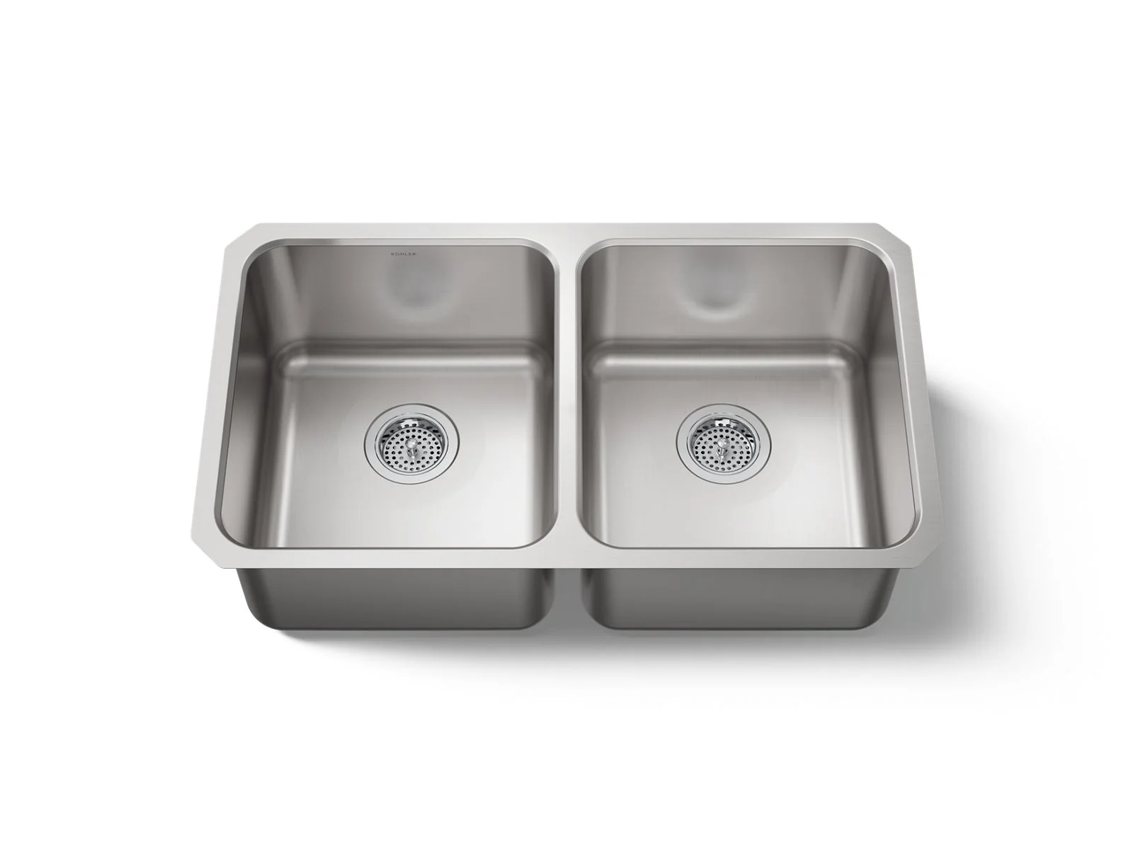 KOHLER K-3350 Undertone 31-1/2" undermount double-bowl kitchen sink - Image 2