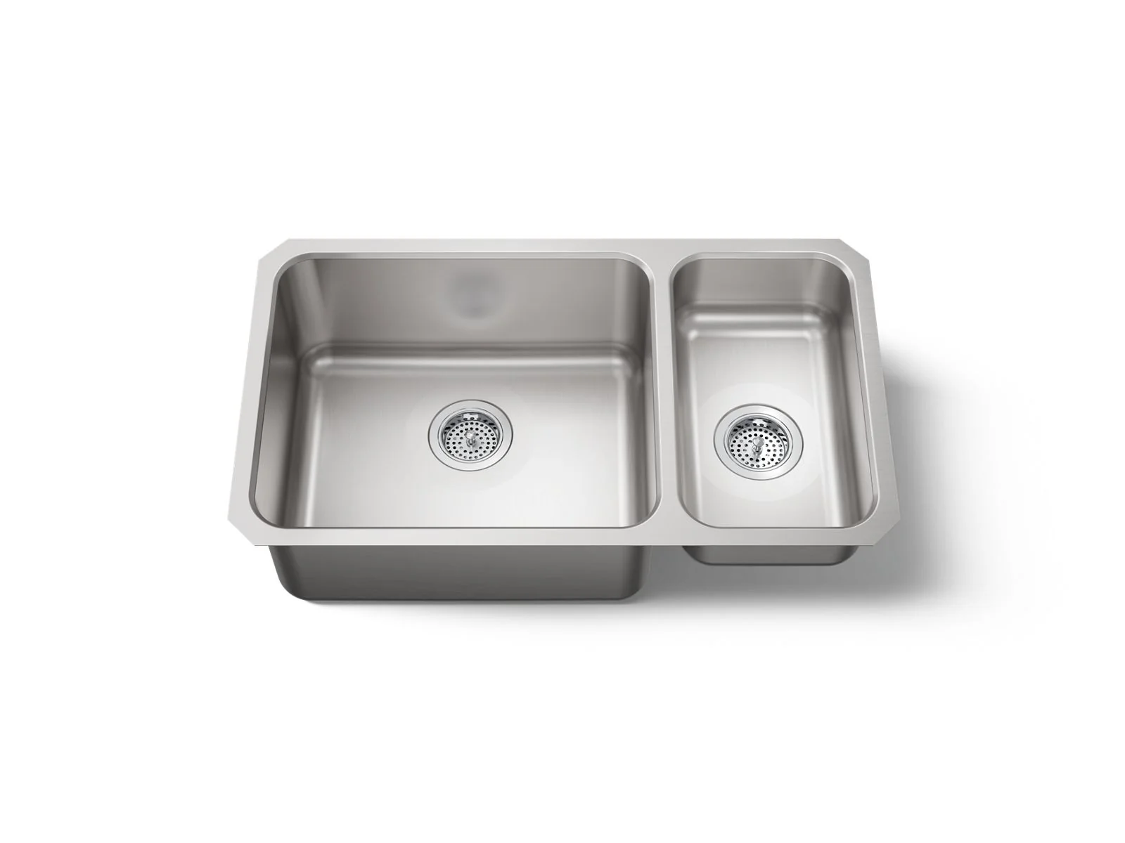 KOHLER K-3174 Undertone 31-1/2" undermount double-bowl kitchen sink - Image 2