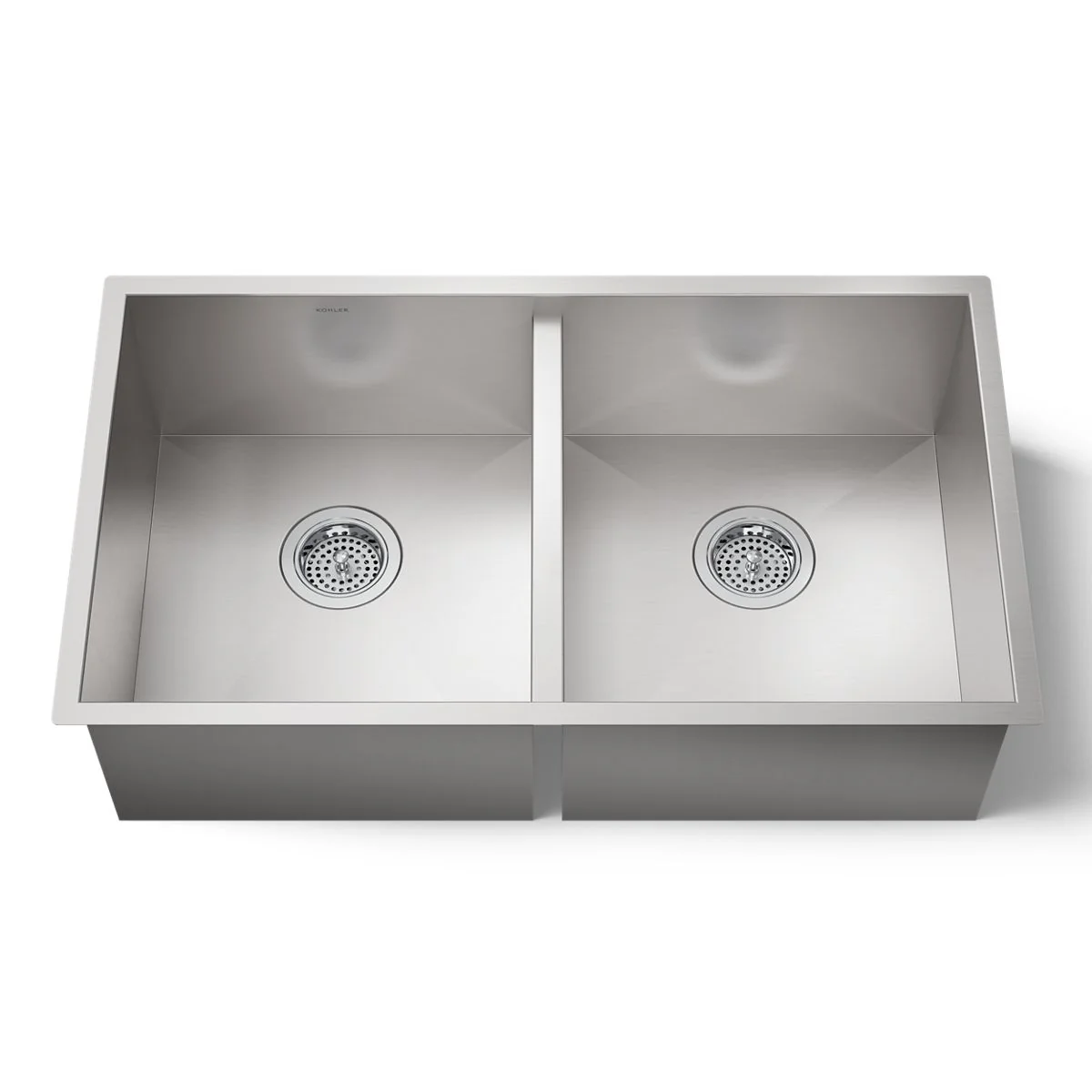 KOHLER K-3820 Vault 32" undermount double-bowl kitchen sink - Image 5