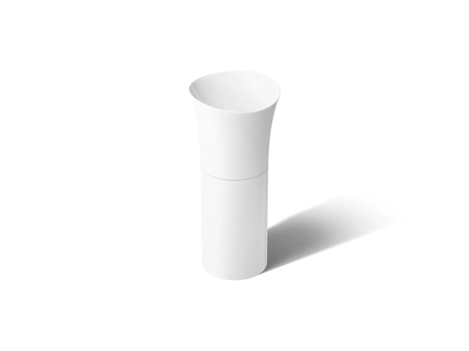 KOHLER K-20701-N Veil 16" pedestal bathroom sink, no overflow - Image 15