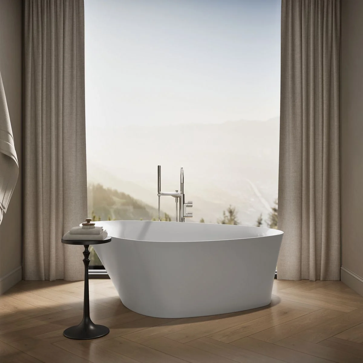KOHLER K-8331 Veil 65-3/8" x 36-15/16†freestanding bath - Image 5