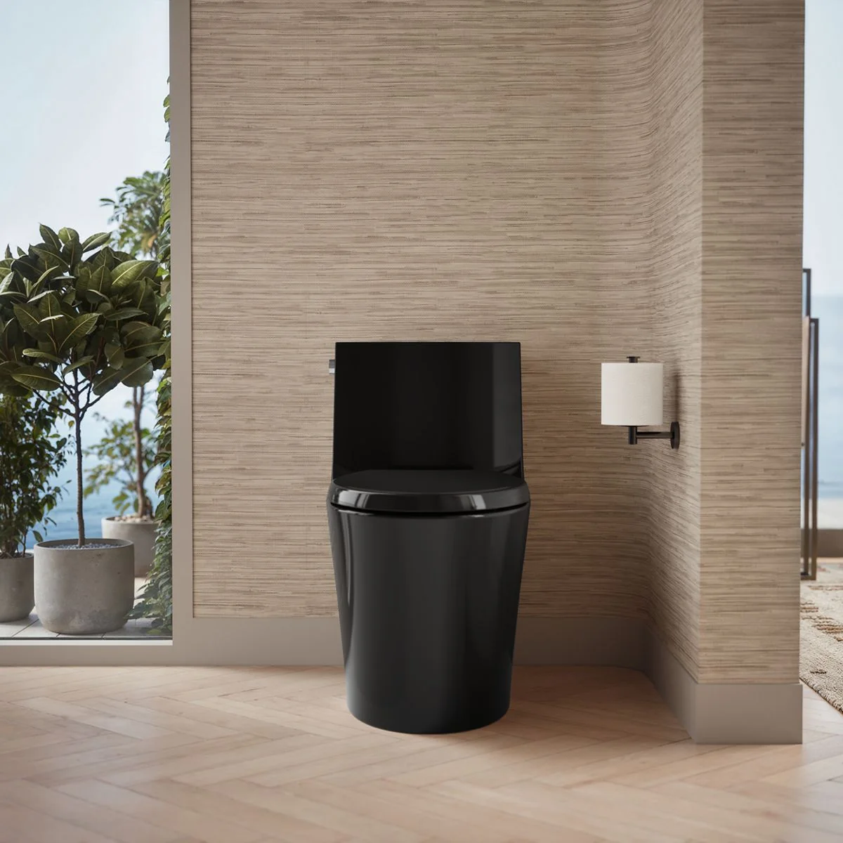 KOHLER K-1381 Veil One-piece elongated toilet with skirted trapway, dual-flush - Image 10