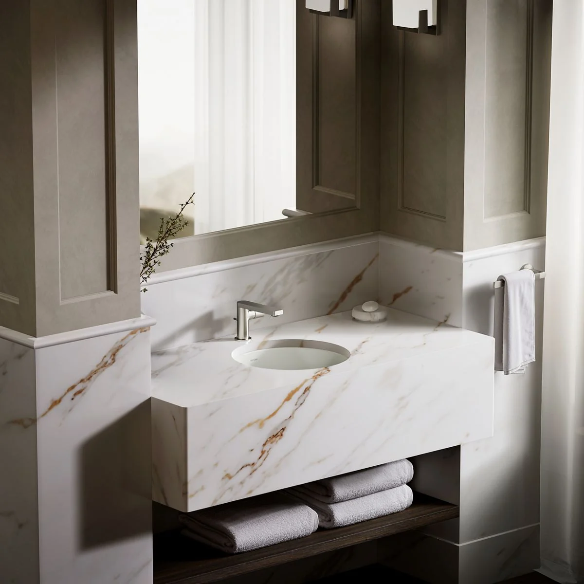 KOHLER K-2883 Verticyl 15-3/4" round undermount bathroom sink - Image 10