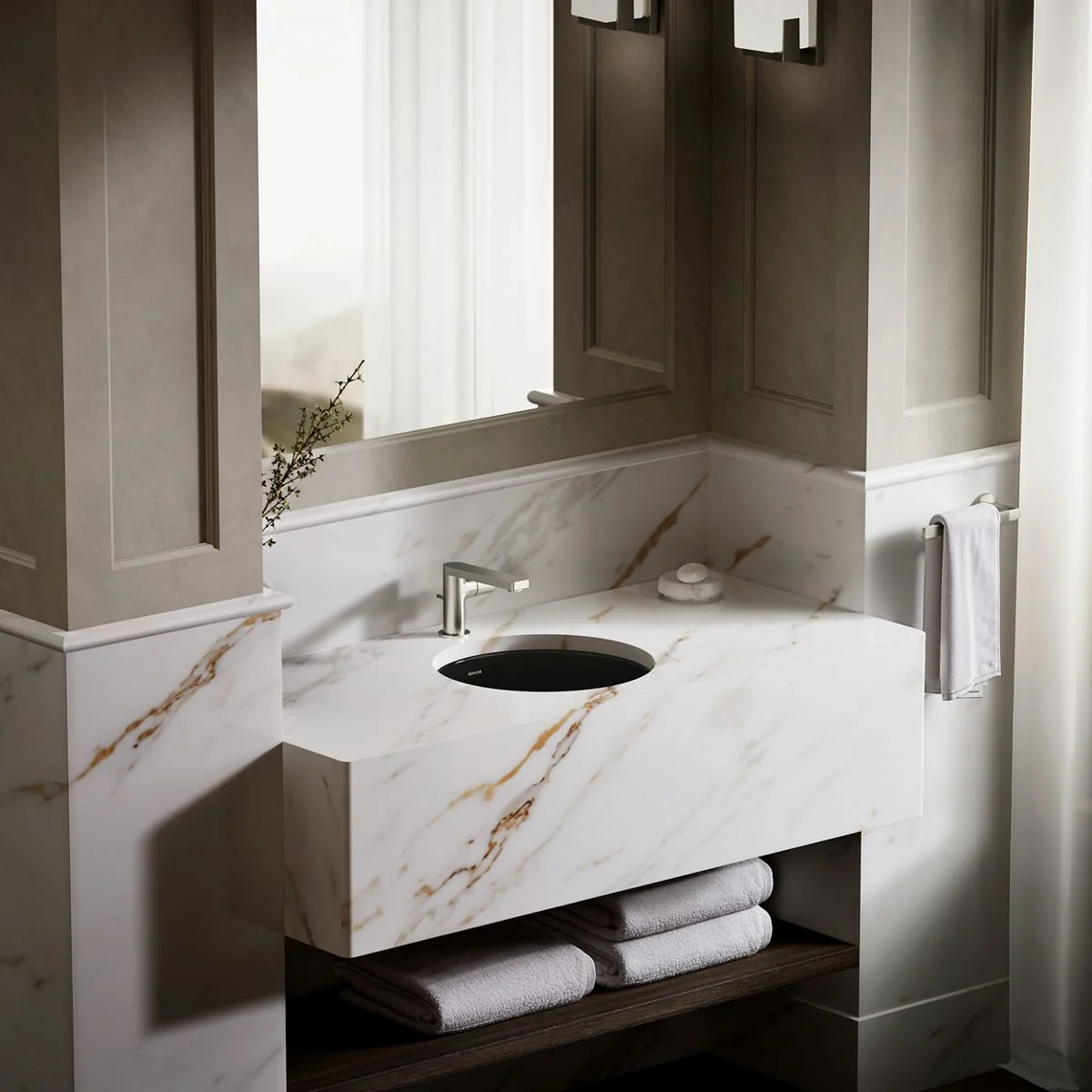 KOHLER K-2883 Verticyl 15-3/4" round undermount bathroom sink - Image 25