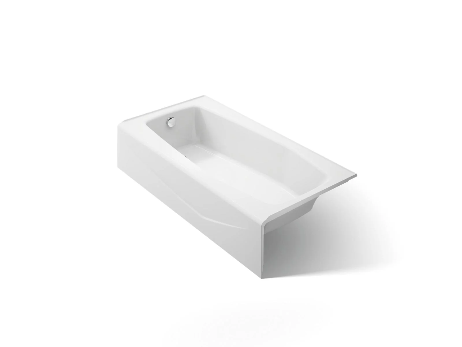 KOHLER K-715 Villager 60" x 30-1/4" alcove bath, left drain - Image 8