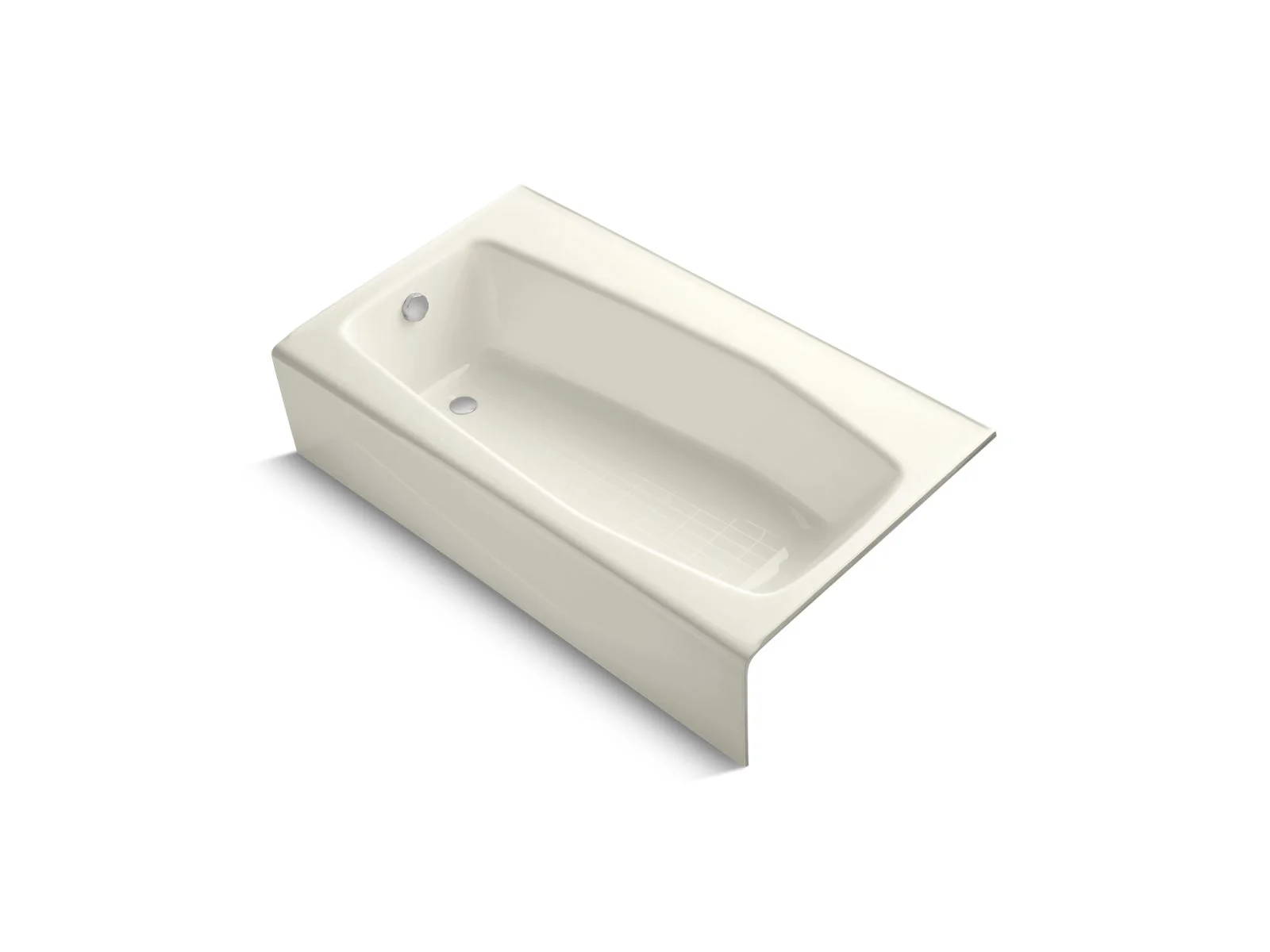KOHLER K-713 Villager 60" x 34-1/4" alcove bath, left drain - Image 2