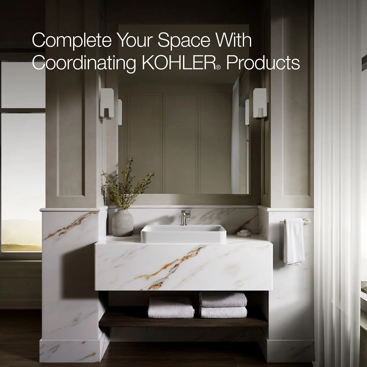 KOHLER K-2660-1 Vox 23" rectangular vessel bathroom sink - Image 30