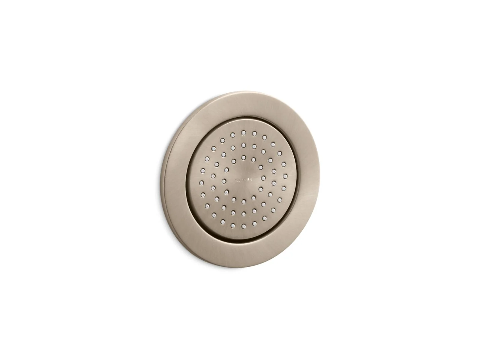 KOHLER K-8014 WaterTile Round 54-nozzle single-function body spray, 2.0 gpm - Image 6