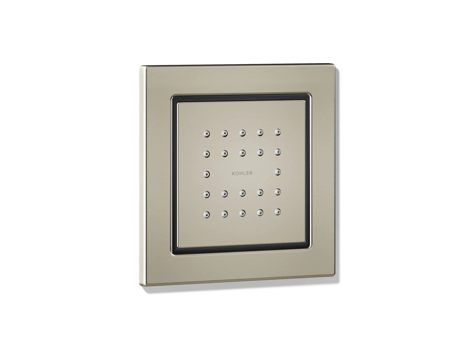 KOHLER K-8003 WaterTile Square 22-nozzle single-function body spray, 2.5 gpm - Image 20