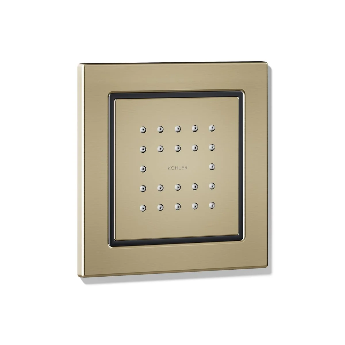 KOHLER K-8003 WaterTile Square 22-nozzle single-function body spray, 2.5 gpm - Image 33