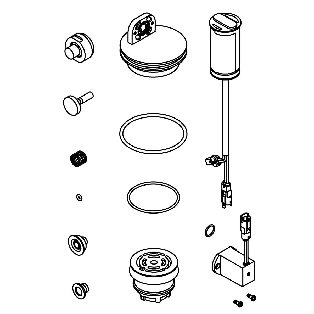 KOHLER K-1388988 Wave Fv Service Kit, 1.0 Gpf